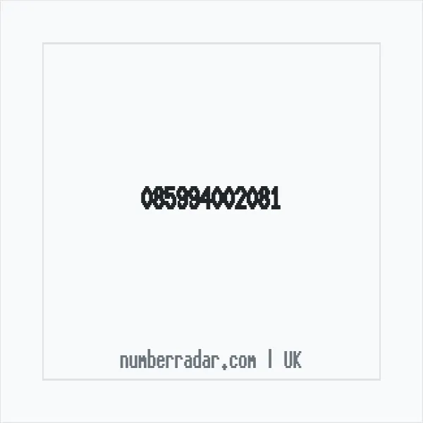 Reverse number check for +44 (8599) 400-208 — who called me?