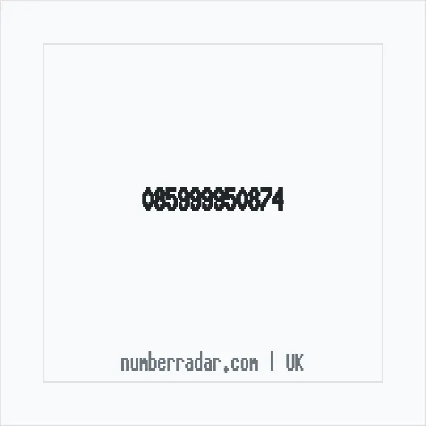 Reverse number check for +44 (8599) 995-087 — who called me?