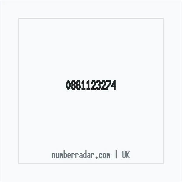 Reverse number check for +44 861123274 — who called me?