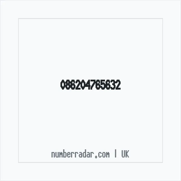 Reverse number check for +44 (8620) 476-563 — who called me?