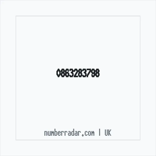 Reverse number check for +44 863283798 — who called me?