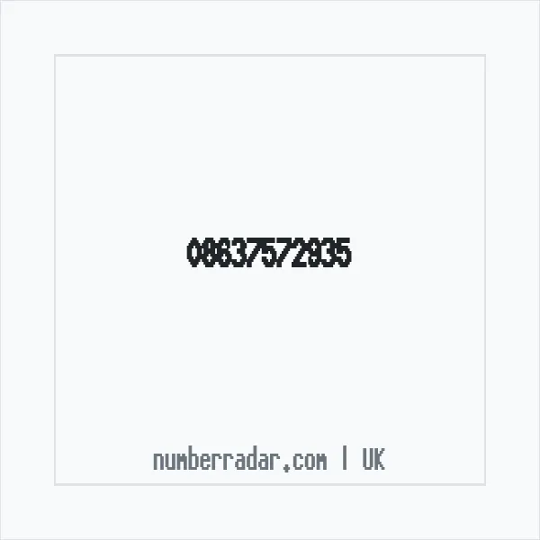 Reverse number check for +44 863 757 2935 — who called me?