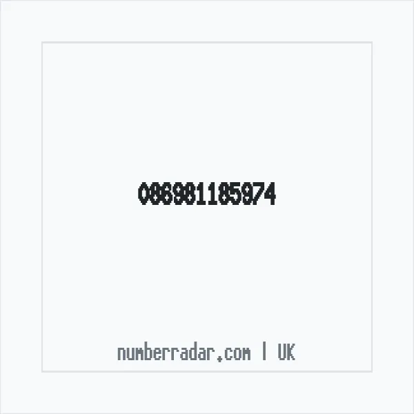 Reverse number check for +44 (8698) 118-597 — who called me?