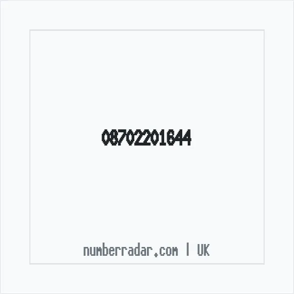 Reverse number check for +44 870 220 1644 — who called me?