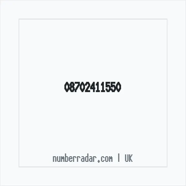 Reverse number check for +44 870 241 1550 — who called me?