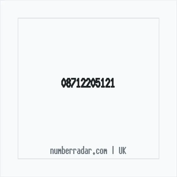 Reverse number check for +44 871 220 5121 — who called me?