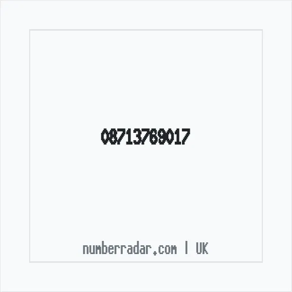 Reverse number check for +44 871 376 9017 — who called me?