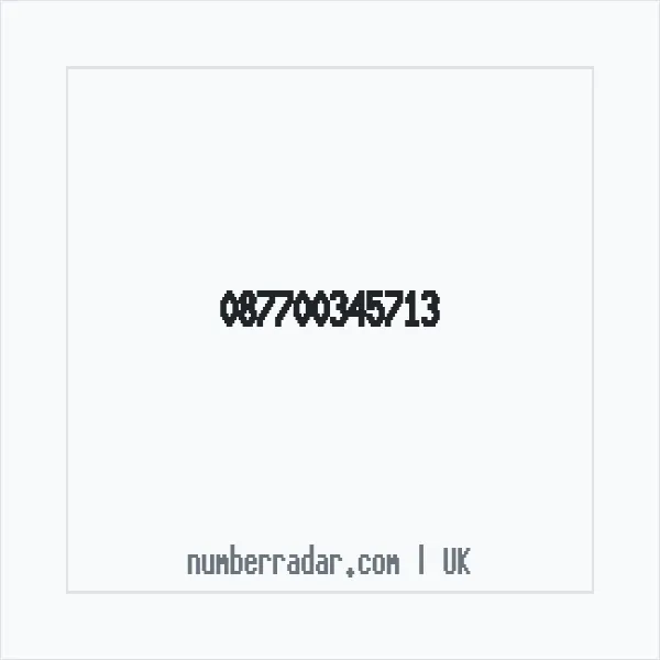 Reverse number check for +44 (8770) 034-571 — who called me?