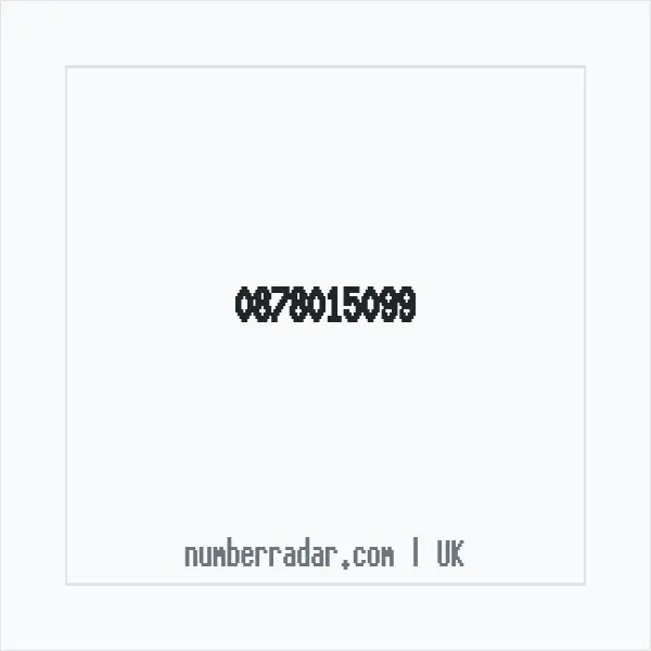 Reverse number check for +44 878015099 — who called me?