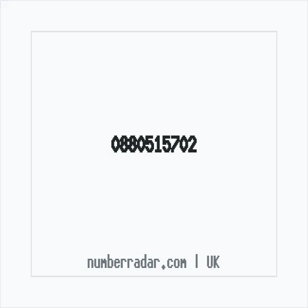 Reverse number check for +44 880515702 — who called me?