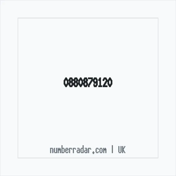 Reverse number check for +44 880879120 — who called me?