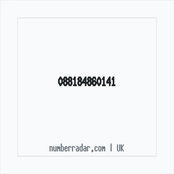Reverse number check for +44 (8818) 486-014 — who called me?