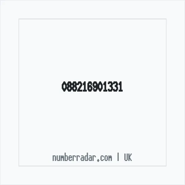 Reverse number check for +44 (8821) 690-133 — who called me?