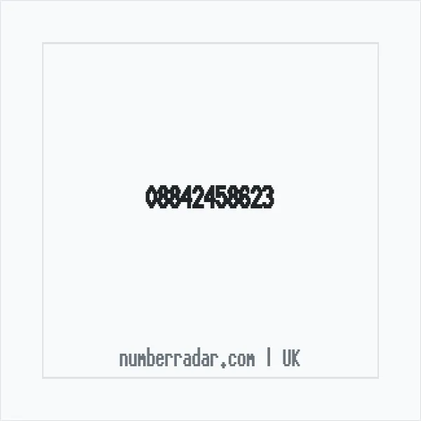 Reverse number check for +44 884 245 8623 — who called me?