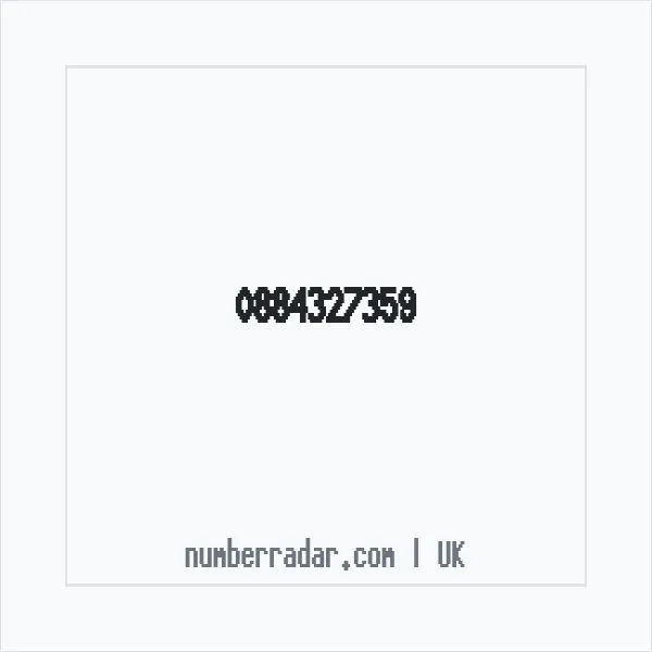 Reverse number check for +44 884327359 — who called me?