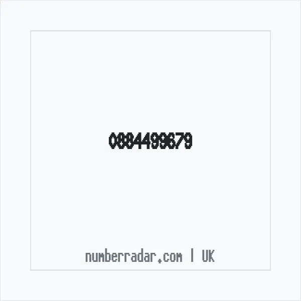 Reverse number check for +44 884499679 — who called me?