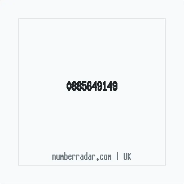 Reverse number check for +44 885649149 — who called me?