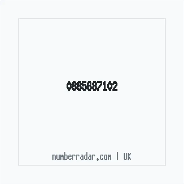 Reverse number check for +44 885687102 — who called me?