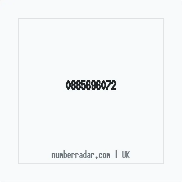 Reverse number check for +44 885696072 — who called me?