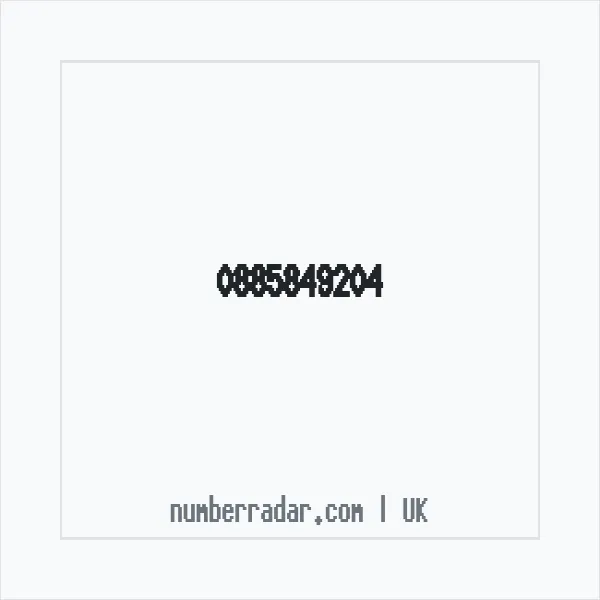 Reverse number check for +44 885849204 — who called me?