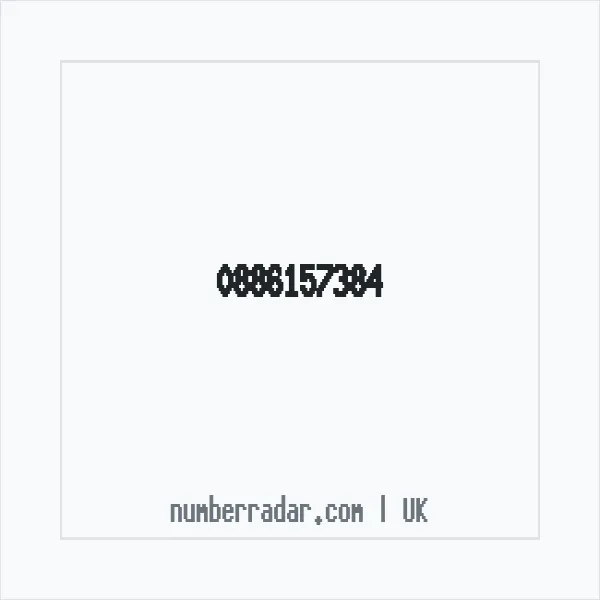 Reverse number check for +44 886157384 — who called me?