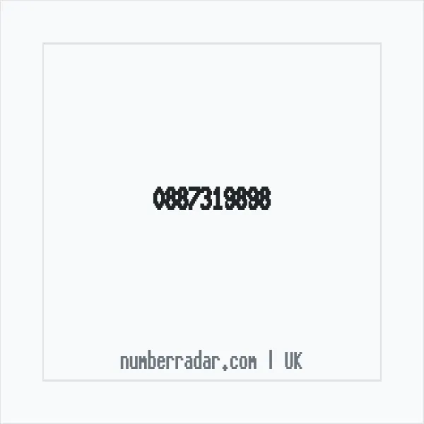 Reverse number check for +44 887319898 — who called me?