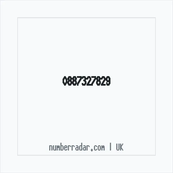 Reverse number check for +44 887327829 — who called me?