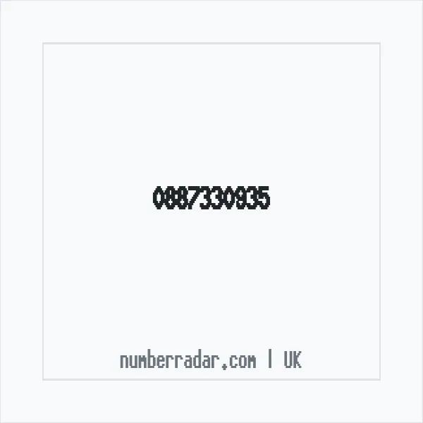 Reverse number check for +44 887330935 — who called me?