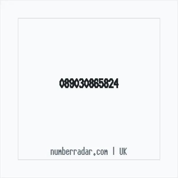 Reverse number check for +44 (8903) 086-582 — who called me?