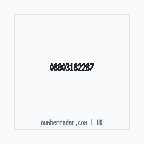 Reverse number check for +44 890 318 2287 — who called me?
