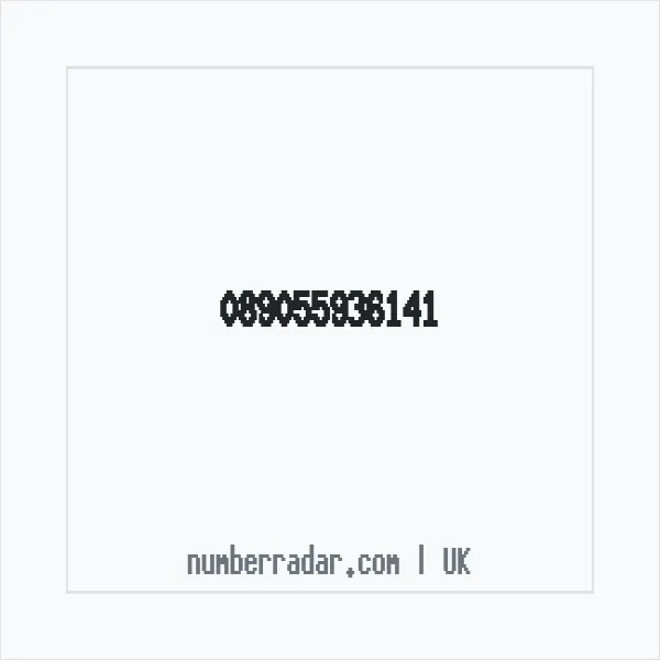 Reverse number check for +44 (8905) 593-614 — who called me?