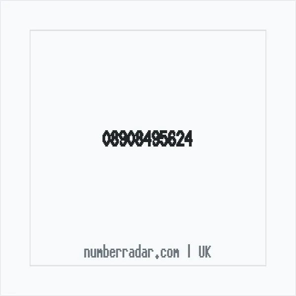 Reverse number check for +44 890 849 5624 — who called me?