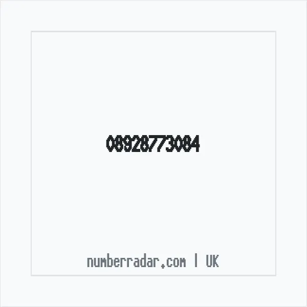 Reverse number check for +44 892 877 3084 — who called me?