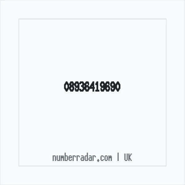 Reverse number check for +44 893 641 9690 — who called me?