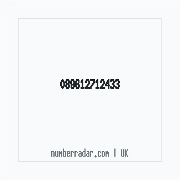 Reverse number check for +44 (8961) 271-243 — who called me?