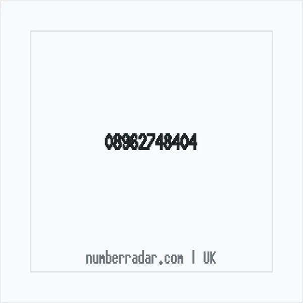 Reverse number check for +44 896 274 8404 — who called me?