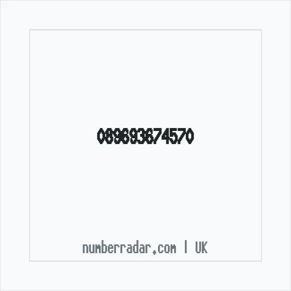 Reverse number check for +44 (8969) 367-457 — who called me?