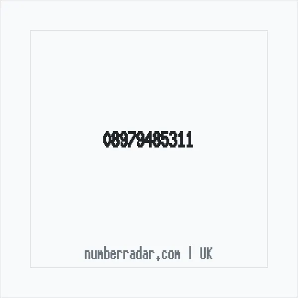 Reverse number check for +44 897 948 5311 — who called me?