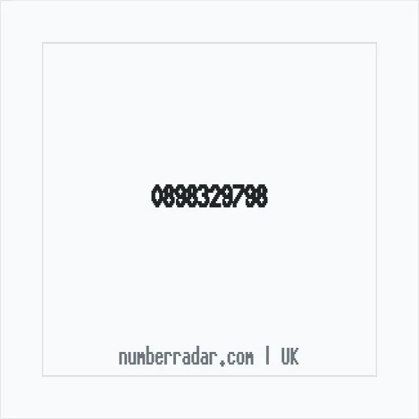 Reverse number check for +44 898329798 — who called me?