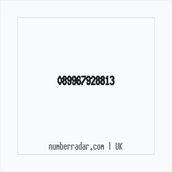 Reverse number check for +44 (8996) 792-881 — who called me?