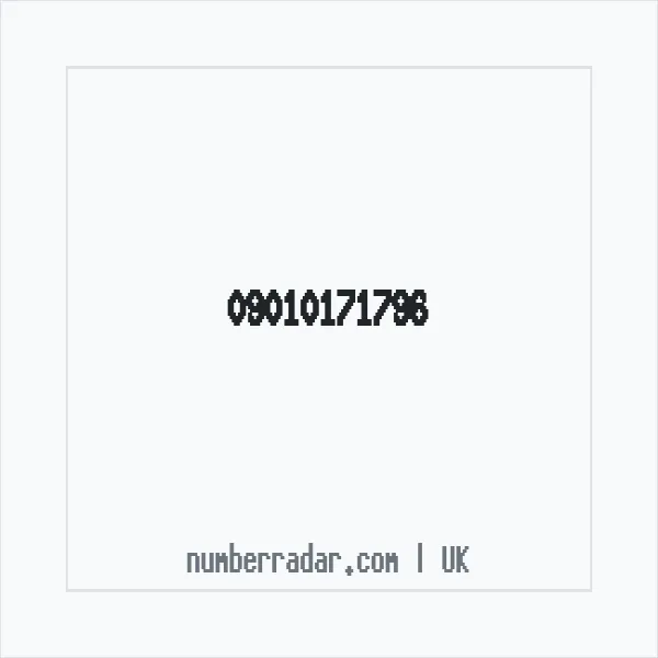Reverse number check for +44 (9010) 171-796 — who called me?