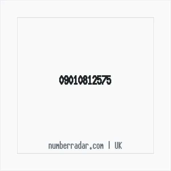 Reverse number check for +44 (9010) 812-575 — who called me?