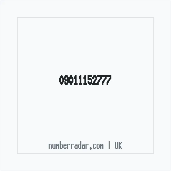Reverse number check for +44 (9011) 152-777 — who called me?