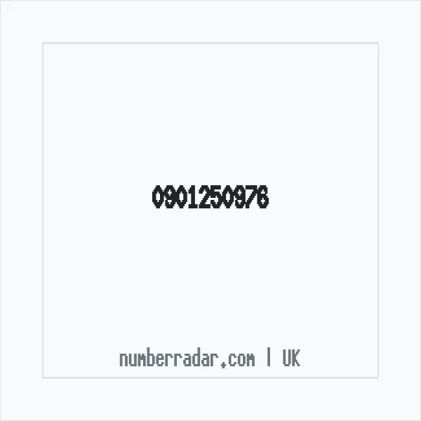 Reverse number check for +44 901250976 — who called me?
