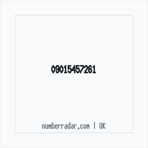 Reverse number check for +44 (9015) 457-261 — who called me?