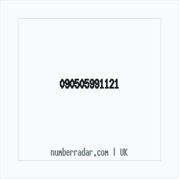 Reverse number check for +44 (9050) 599-112 — who called me?