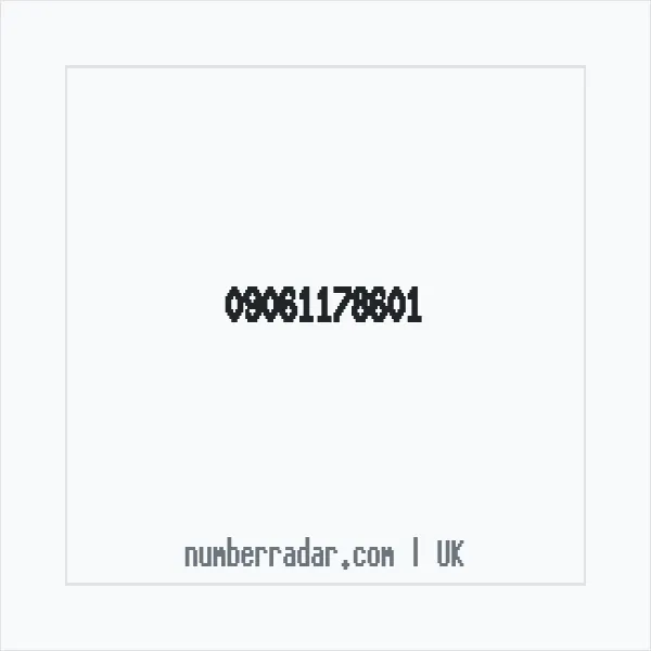 Reverse number check for +44 (9061) 178-601 — who called me?