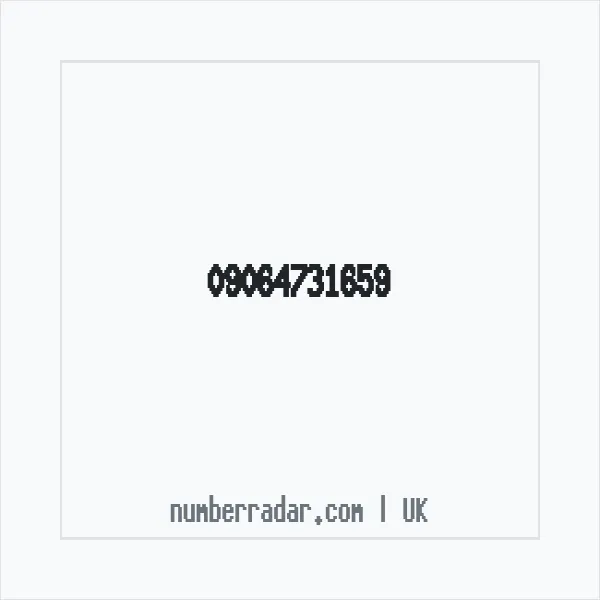Reverse number check for +44 (9064) 731-659 — who called me?