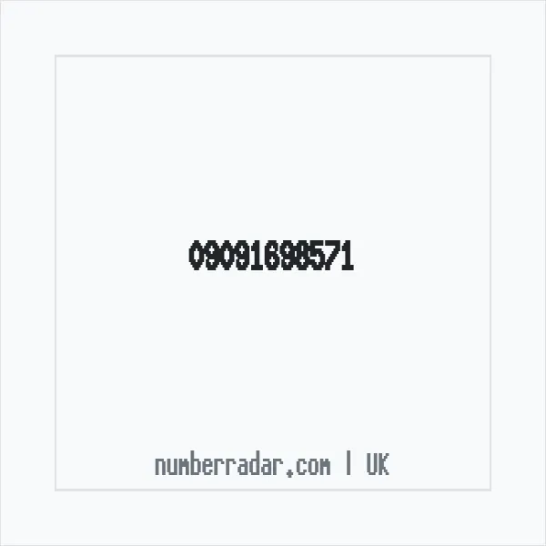 Reverse number check for +44 (9091) 698-571 — who called me?