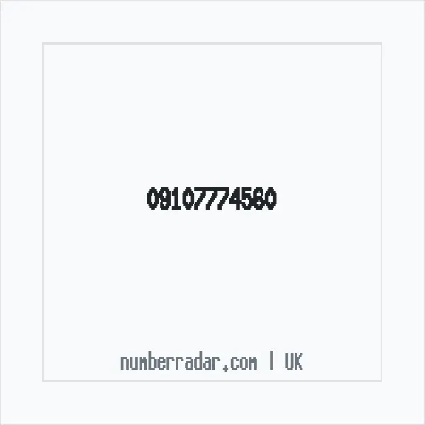 Reverse number check for +44 (9107) 774-560 — who called me?